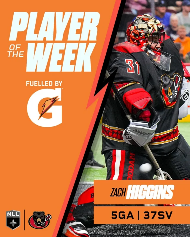 5-Point Debut for Brock 💪
Higgins Secures First Ottawa Win 🛑

Your Week 1 Player and Rookie of the Week, fuelled by Gatorade Canada.
